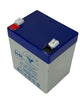 12V 5.5Ah rechargeable High Rate SLA battery with Flame Retardant Jar and cover