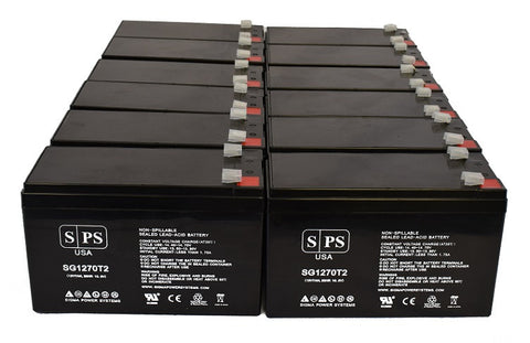 Alpha Technologies alibp2 3000rm  UPS Battery Set 12V 7Ah