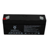 6V3.2Ah rechargeable AGM battery with T1 terminals