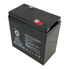 6V 42Ah SLA battery with T2 (0.250 inch) terminals