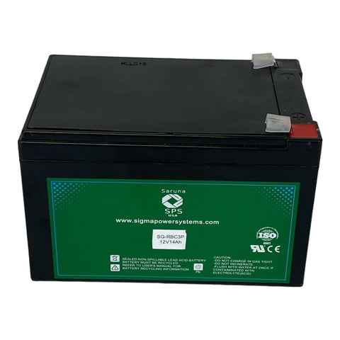 High capacity replacement battery cartridge for APC UPS APC Network Powercell BD