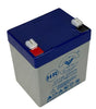 12V 5.5Ah rechargeable High Rate SLA battery with Flame Retardant Jar and cover