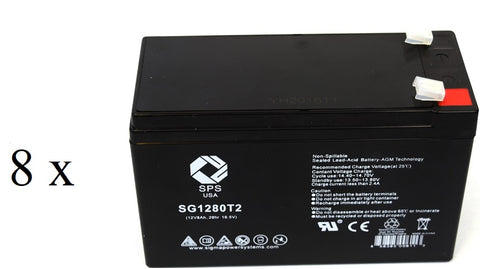 Alpha Technologies PINBP 700RM battery set SPSUSA brand