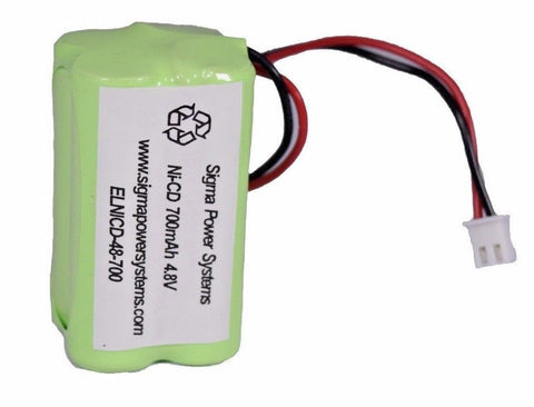 At-Lite BL93NC484 BL93NC484 Exit light battery 4.8V 700mAh NiCd battery pack