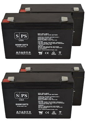 APC Back 650 BK650MC 6V12AH Version UPS Battery Set