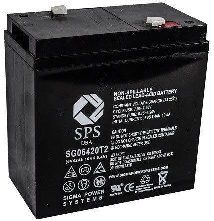 Teledyne Big Beam H2SE12S36 Replacement battery SPS Brand - Sigma Batteries