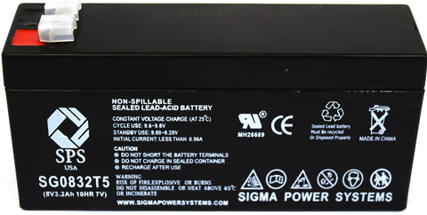 Unipower B00920 Medical light battery