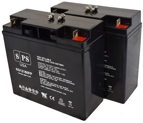 Pride Mobility SC54 Go Go Elite Traveller battery set Sigma