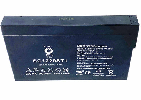 MCGAW 521 522 PLUS (1993 UPGRADE) battery Saruna Brand