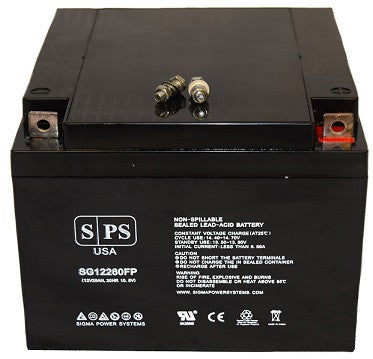 12v 24ah 12V 26Ah battery SPS brand