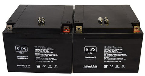 Levo LCM 50 scooter battery set 12V 26Ah