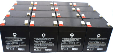 12V 5Ah batteries T2 - 96 pack
