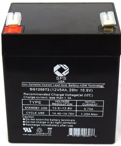 12V 5Ah batteries T2 - 96 pack