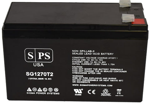 Clary Corporation1125K1G battery 12v 7ah