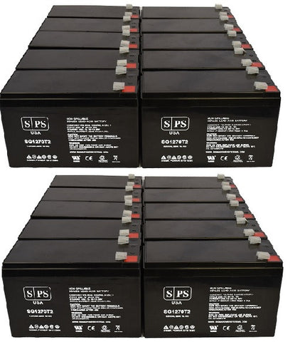 Falcon Systems SSG Series 500VA FN10KRM-2TXI Per Cabinet UPS Battery Set 12V 7Ah