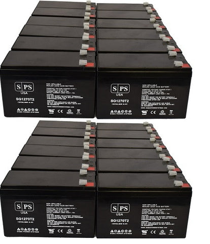 Falcon Systems SG Series Plus Tower Extended Battery Bank SGB2S7-2K3 2 Mini Towers UPS Battery Set 12V 7Ah