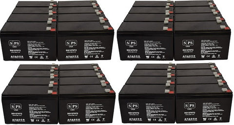 Falcon Systems SG Series Plus Tower Extended Battery Bank SGB2S7-3K3 2 Mini Towers UPS Battery Set 12V 7Ah