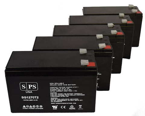 Parasystems Minuteman CP 1KA UPS Battery Set 12V 7Ah