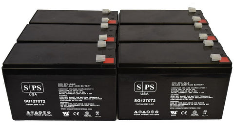 Falcon Systems SG Series Plus Tower Extended Battery Bank SGB2S7-1K3 1 Mini Tower UPS Battery Set 12V 7Ah