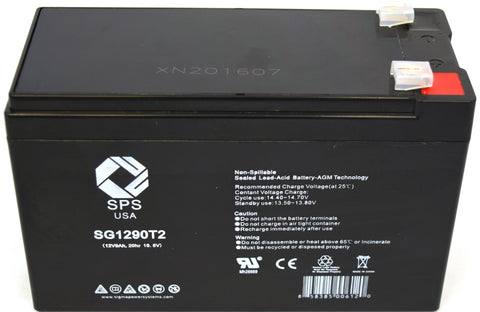 Alpha Technologies Pinnacle 3000 RM battery set - 28% more capacity