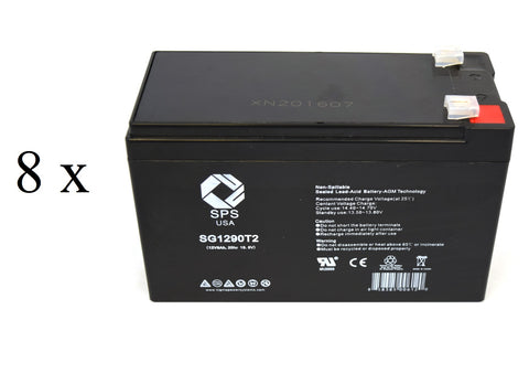 APC SMART-UPS DL5000RMT5U battery set - 28% more capacity
