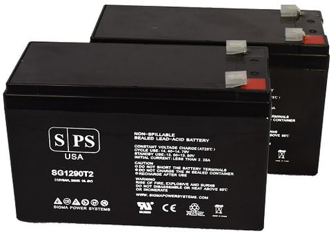 APC RBC48 12V8Ah UPS Battery set 28% more capacity Set