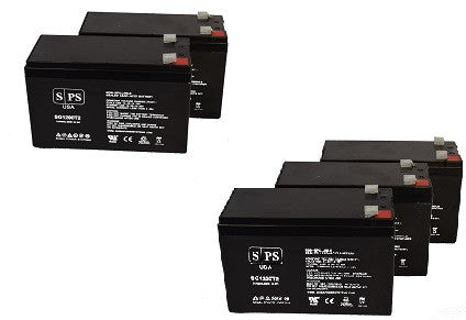 Clary Corporation UPS1-1.5K-1G UPS battery set 12V 9Ah - 5 Pack