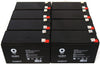 Alpha Tech ALI Plus BP 700-1000-08 Multi Mount battery set - 28% more capacity