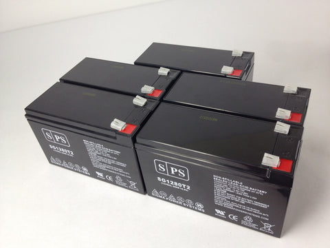 Parasystems Minuteman CP 1KA UPS battery set 12V 8Ah - 5 Pack