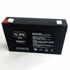 6V 7Ah rechargeable Lead acid battery T1 terminals - 12 Pack